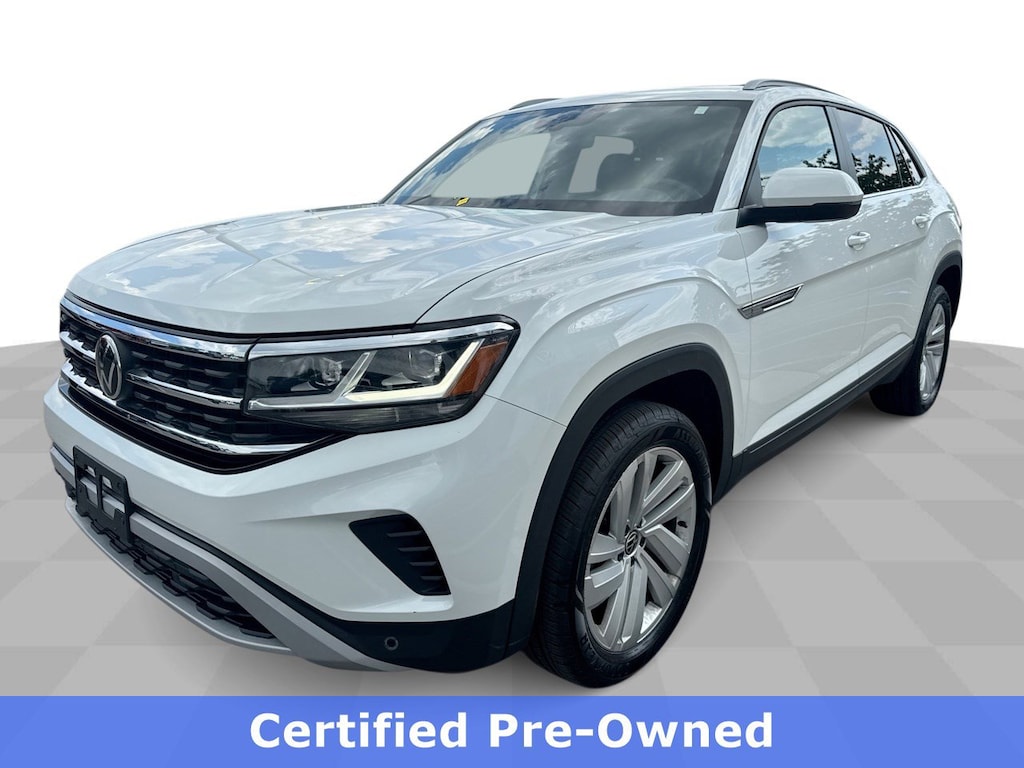 Used 2022 Volkswagen Atlas Cross Sport V6 SE 4Motion w/ Technology & Panoramic Moon SUV