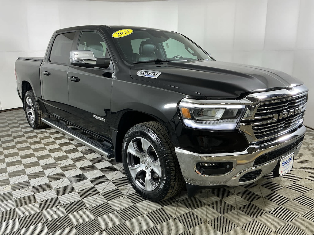 Used 2023 Ram 1500 Laramie Crew Cab 4x4 57 Box Truck