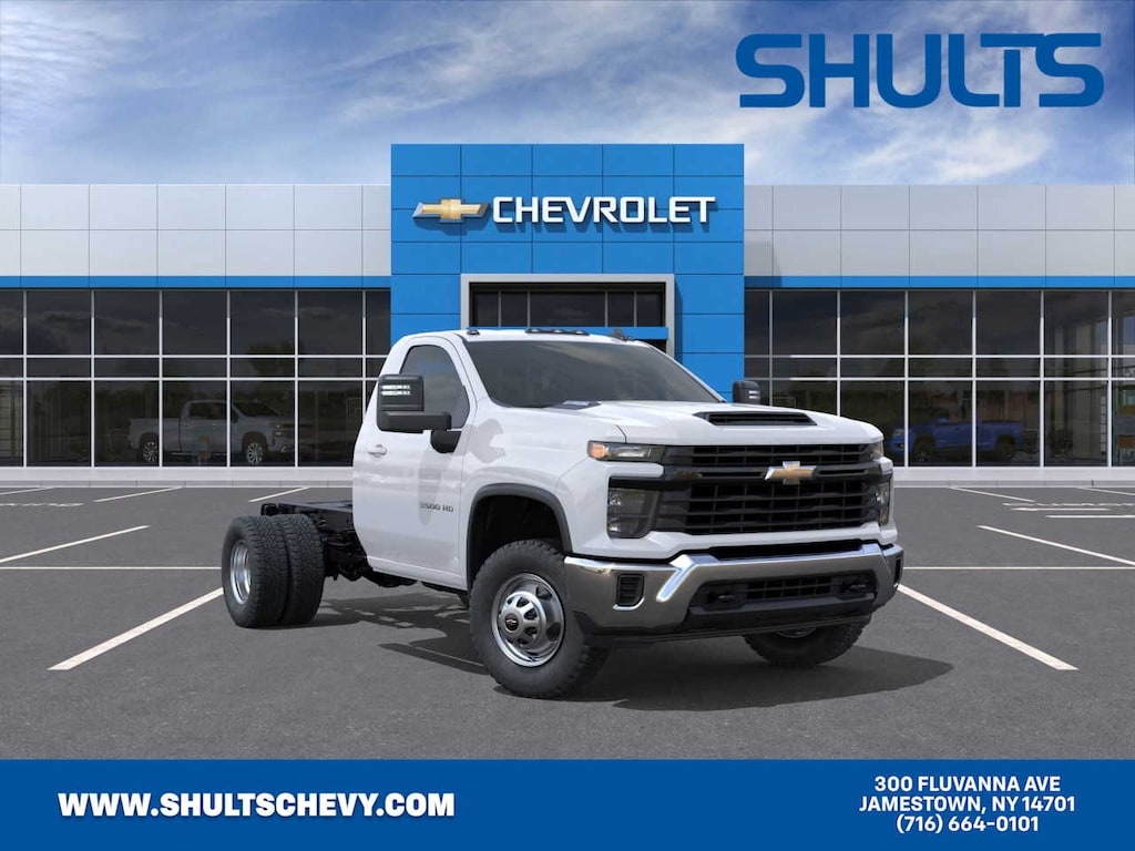 New 2025 Chevrolet Silverado 3500 HD Chassis Cab Work Truck Truck