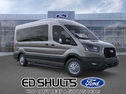 Featured New 2025 Ford Transit-350 Passenger Wagon Medium Roof Van for Sale in Jamestown, NY