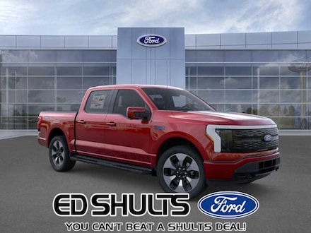 Featured New 2025 Ford F-150 Lightning Platinum Truck SuperCrew Cab for Sale in Jamestown, NY