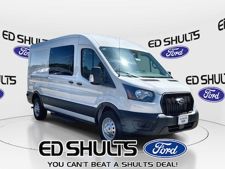 Featured New 2024 Ford Transit-250 Cargo Base Van Medium Roof Van for Sale in Jamestown, NY