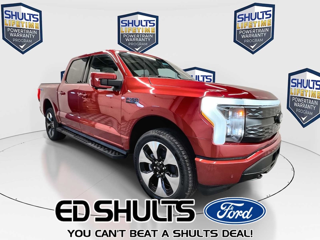 New 2025 Ford F-150 Lightning Platinum Truck SuperCrew Cab