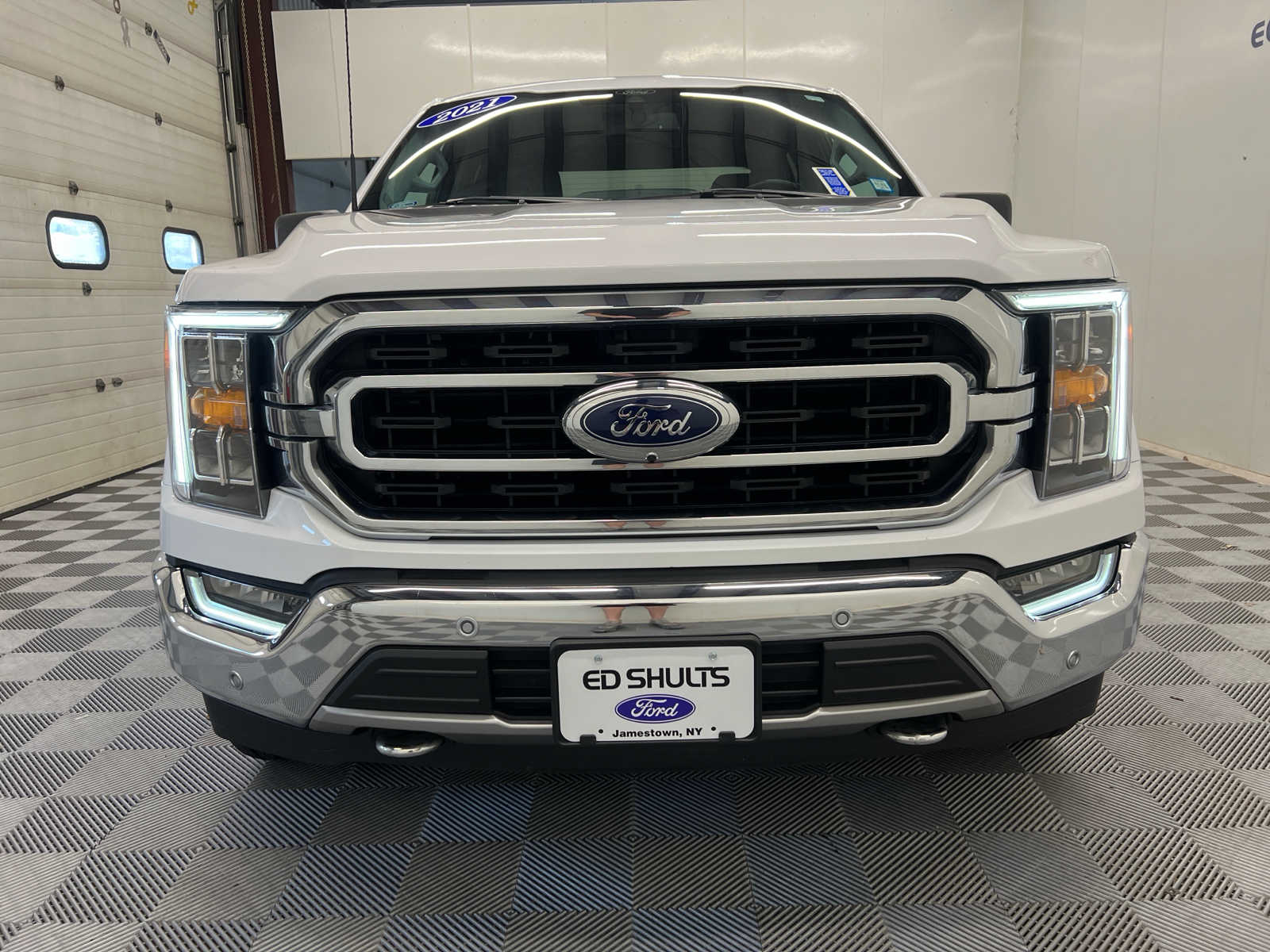 Used 2021 Ford F-150 XLT with VIN 1FTFW1E54MKE98054 for sale in Jamestown, NY