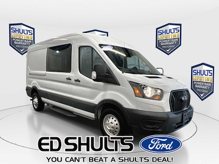 Featured New 2024 Ford Transit-250 Cargo Base Van Medium Roof Van for Sale in Jamestown, NY