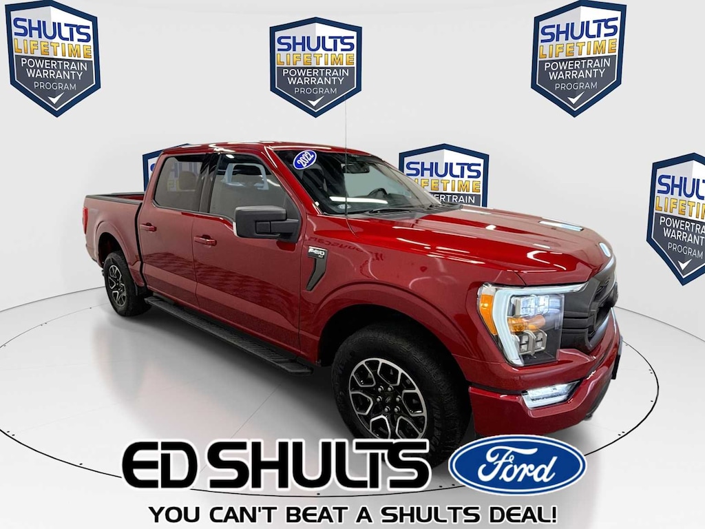 Used 2022 Ford F-150 XLT 4WD Supercrew 5.5 Box Truck SuperCrew Cab