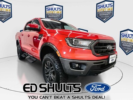 Featured Used 2022 Ford Ranger Lariat 4WD Supercrew 5 Box Truck SuperCrew for Sale in Jamestown, NY