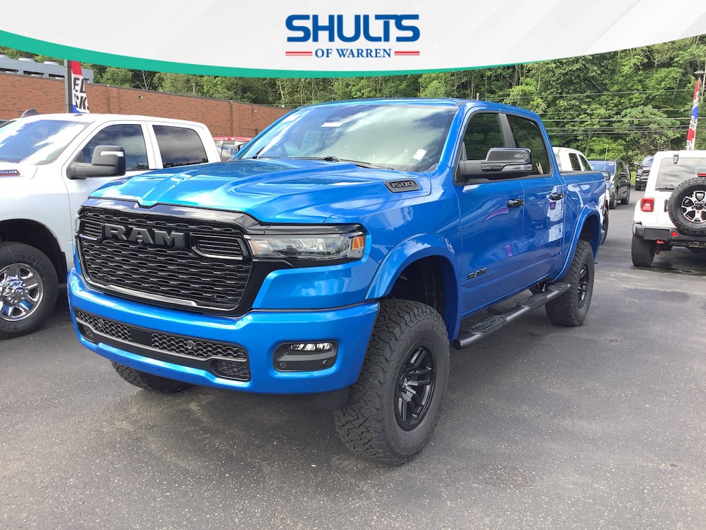 New 2026 Ram 1500 FOX FACTORY OFFROAD PACKAGE BIG HORN CREW CAB 4X4 5' 7" BOX Pickup