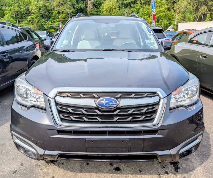 Used 2017 Subaru Forester Premium with VIN JF2SJAEC4HH555871 for sale in Warren, PA