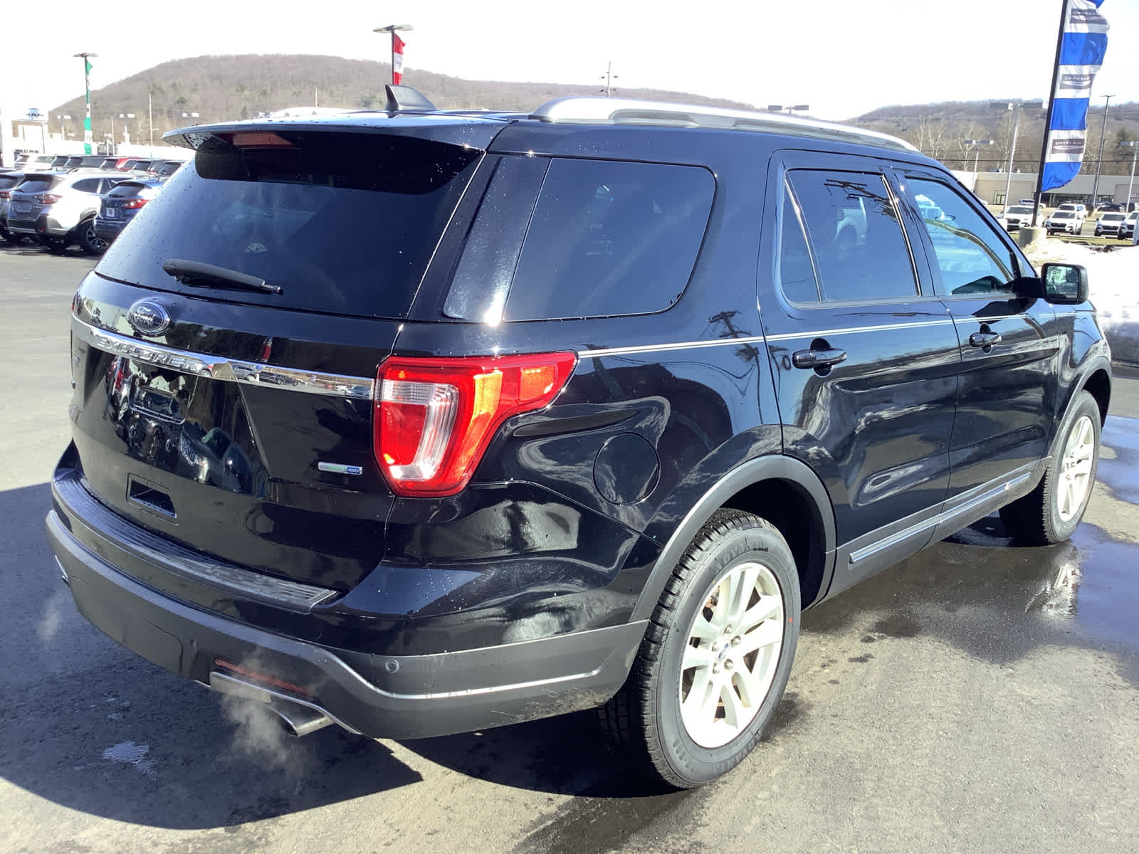 Used 2018 Ford Explorer XLT with VIN 1FM5K8DH8JGA87620 for sale in Warren, PA