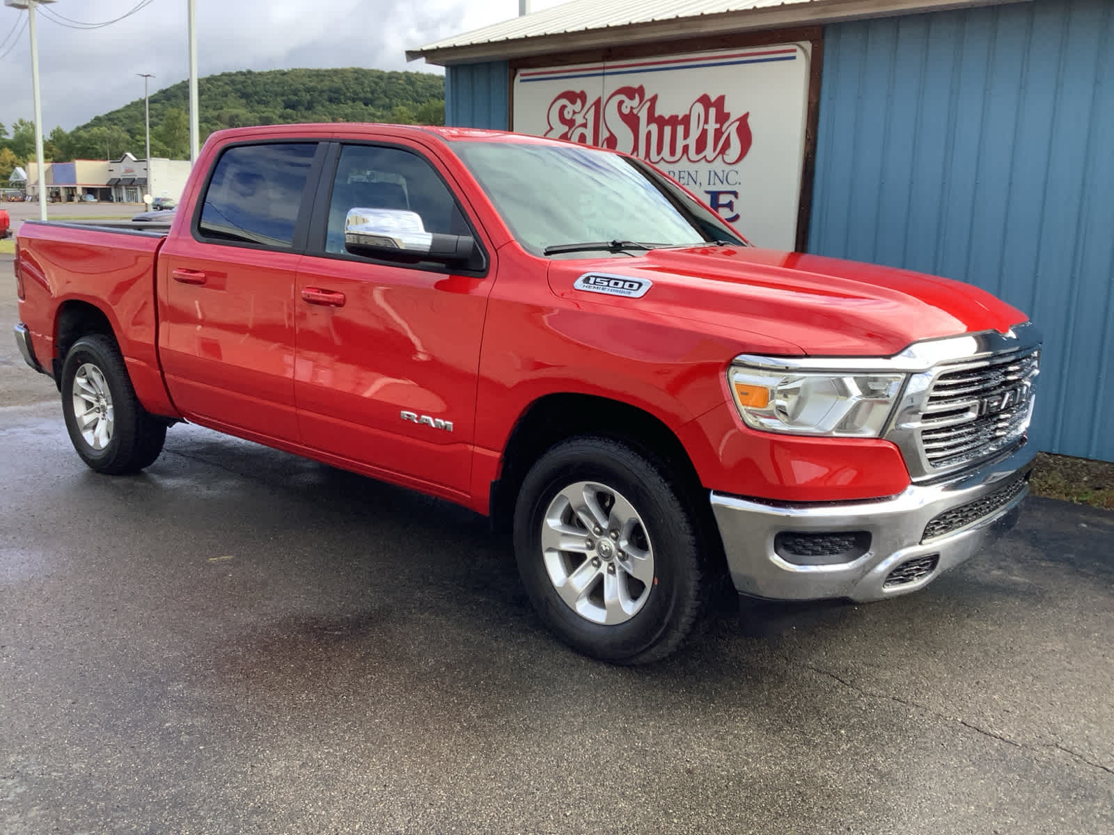 Used 2024 RAM Ram 1500 Pickup Laramie with VIN 1C6SRFJT4RN111457 for sale in Warren, PA