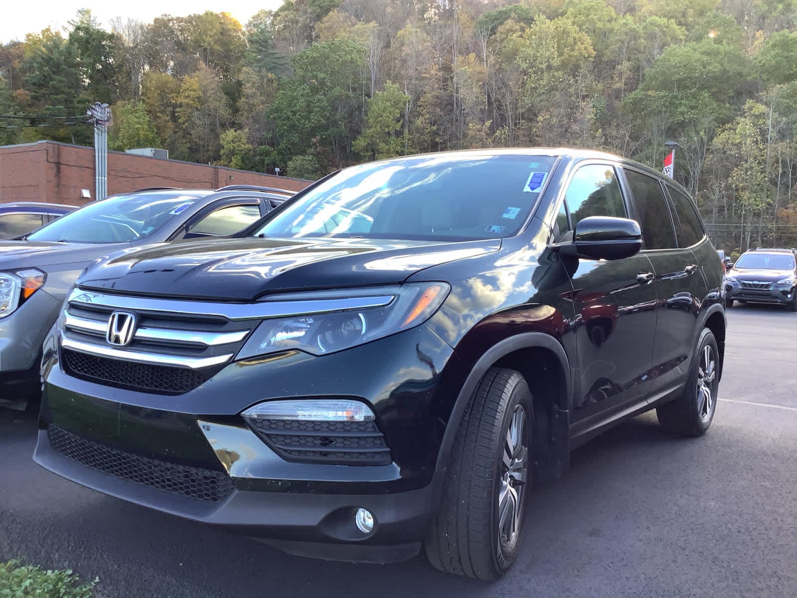 Used 2018 Honda Pilot EX-L with VIN 5FNYF6H52JB012612 for sale in Warren, PA