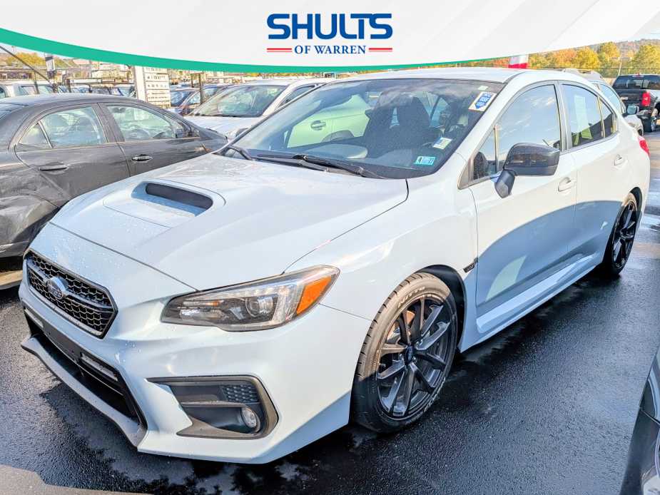 Featured Used 2019 Subaru WRX Premium Series.Gray Sedan for sale in Warren, PA
