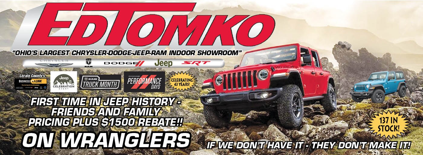 Ed Tomko Chrysler Jeep Dodge, Inc. New Cars and Used Vehicles for sale