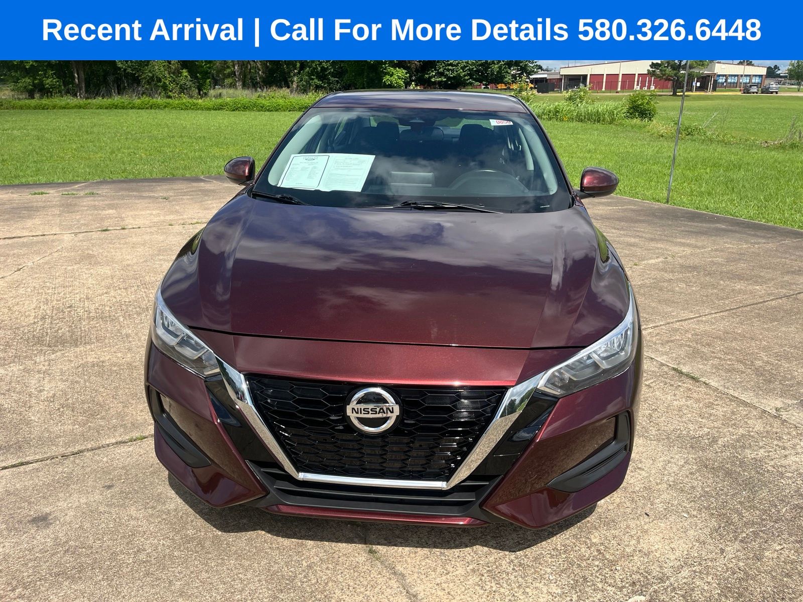 Used 2022 Nissan Sentra SV with VIN 3N1AB8CV4NY257358 for sale in Hugo, OK