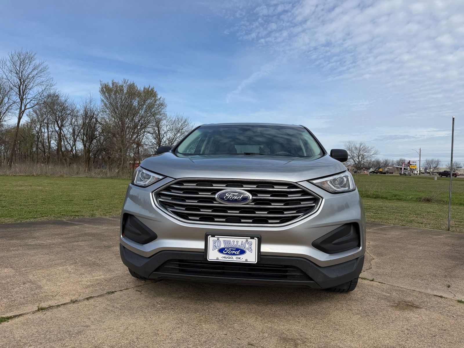 Used 2020 Ford Edge SE with VIN 2FMPK4G93LBA36073 for sale in Hugo, OK