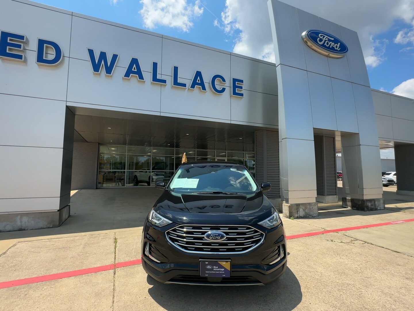 Certified 2021 Ford Edge SEL with VIN 2FMPK3J93MBA11131 for sale in Hugo, OK