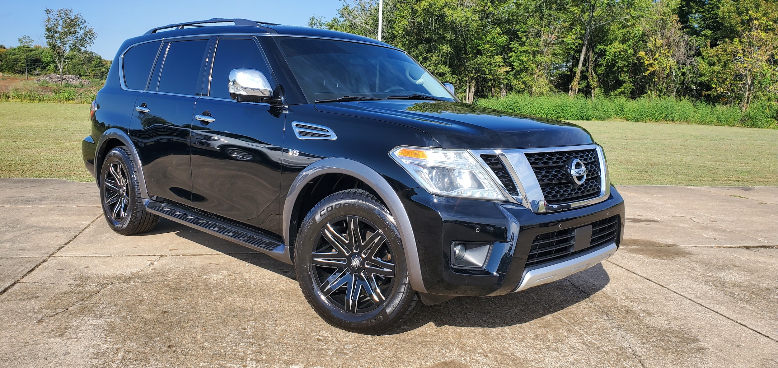 Used 2018 Nissan Armada SL with VIN JN8AY2NDXJ9050491 for sale in Hugo, OK