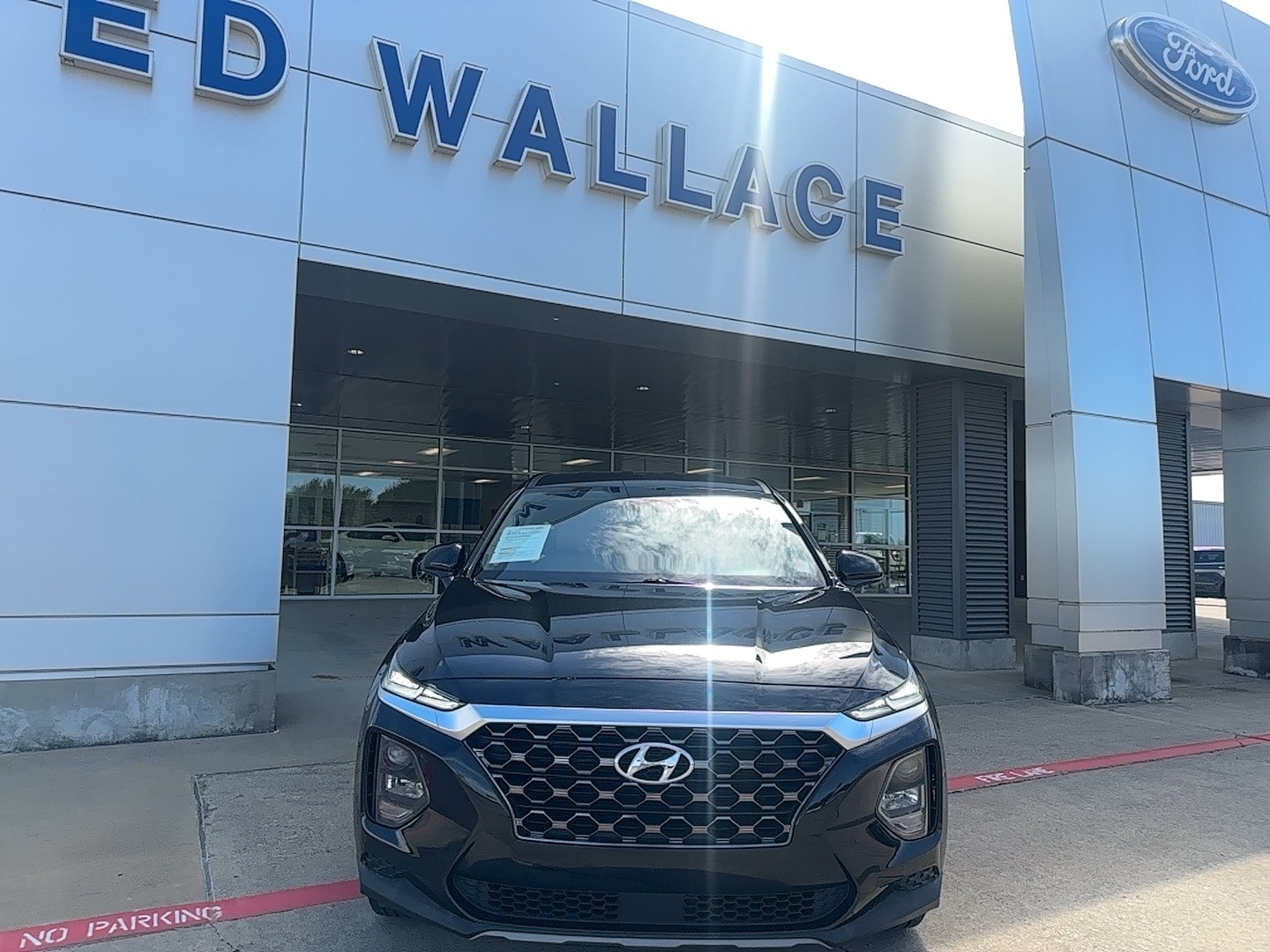 Used 2020 Hyundai Santa Fe SE with VIN 5NMS23AD8LH140369 for sale in Hugo, OK