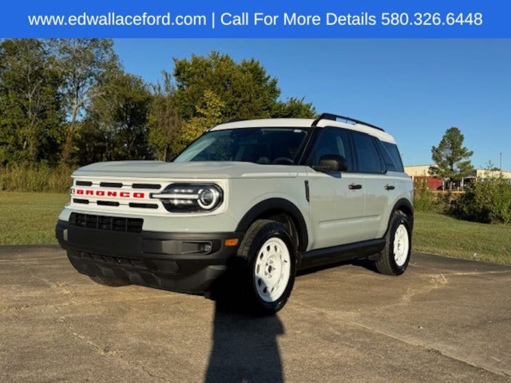 Certified 2023 Ford Bronco Sport Heritage SUV
