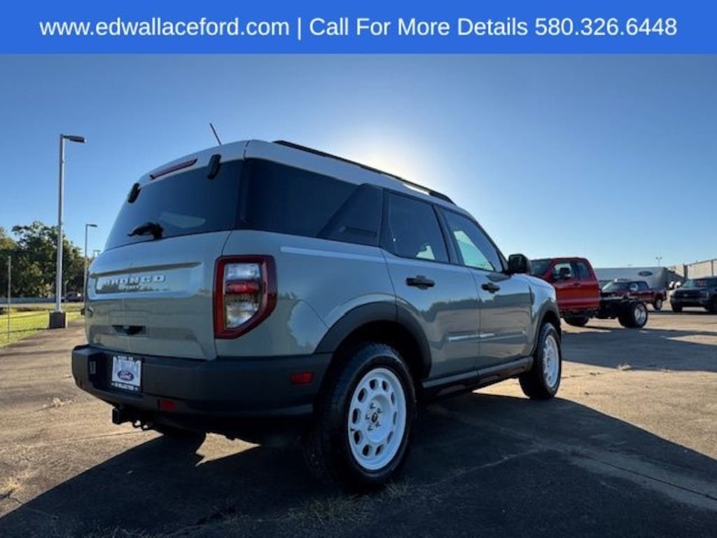 Certified 2023 Ford Bronco Sport Heritage SUV