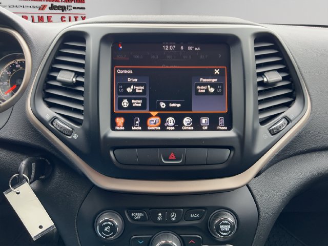 Used 2015 Jeep Cherokee Latitude with VIN 1C4PJMCS3FW538830 for sale in Pine City, Minnesota