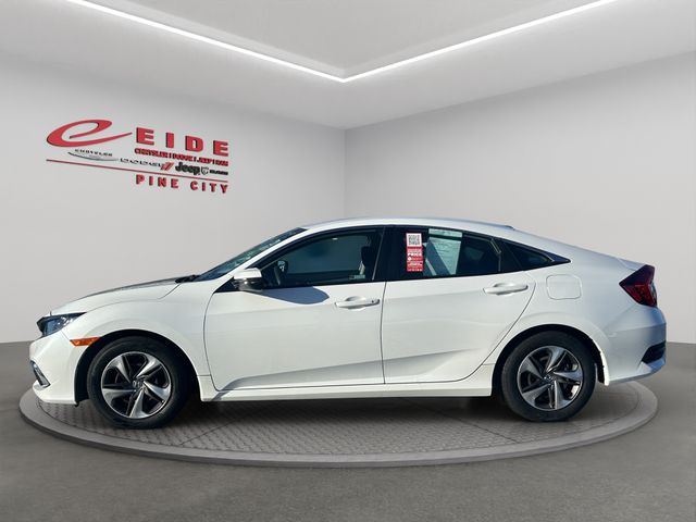 Used 2019 Honda Civic LX with VIN 2HGFC2F63KH593975 for sale in Pine City, Minnesota