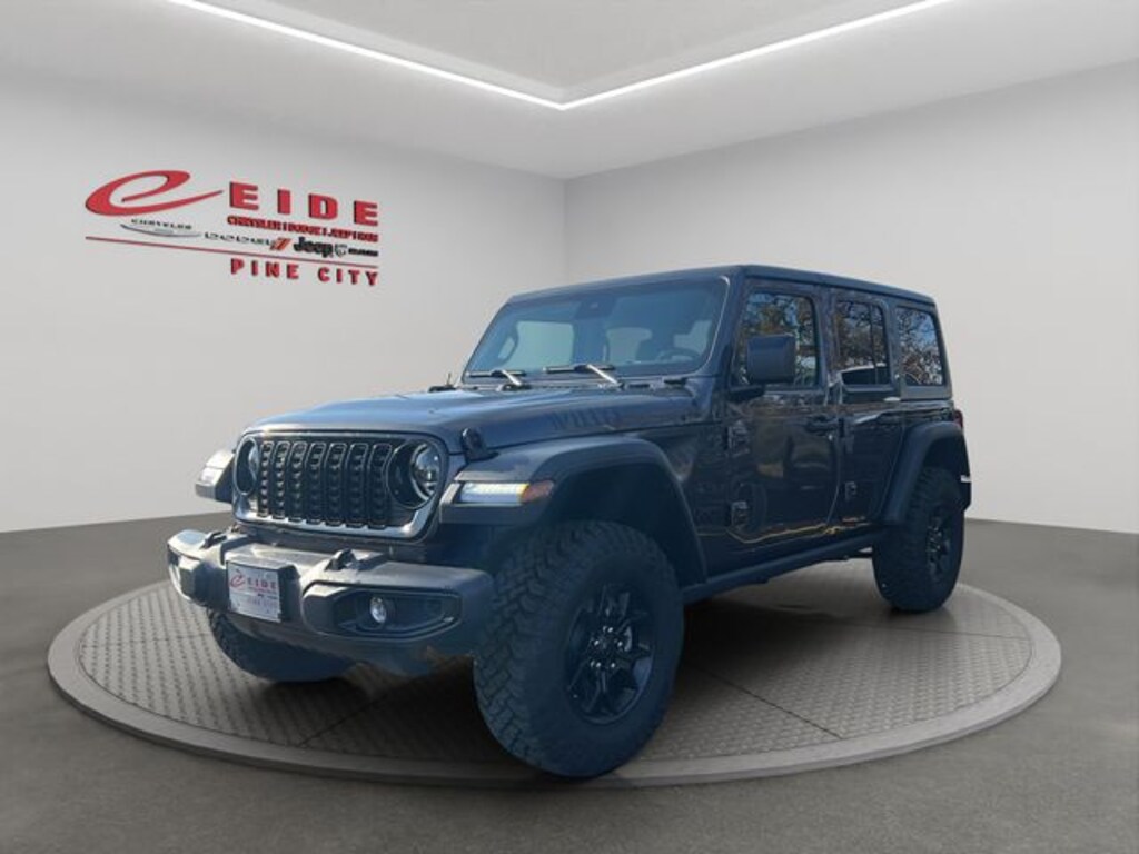 New 2025 Jeep Wrangler Willys Sport Utility