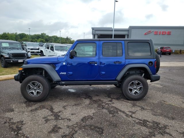 Used 2018 Jeep All-New Wrangler Unlimited Sport S with VIN 1C4HJXDG1JW273737 for sale in Pine City, Minnesota