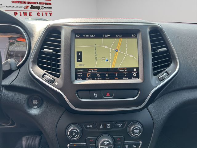 Used 2019 Jeep Cherokee Trailhawk with VIN 1C4PJMBX7KD213326 for sale in Pine City, Minnesota
