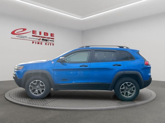 Used 2020 Jeep Cherokee Trailhawk with VIN 1C4PJMBX9LD578446 for sale in Pine City, Minnesota