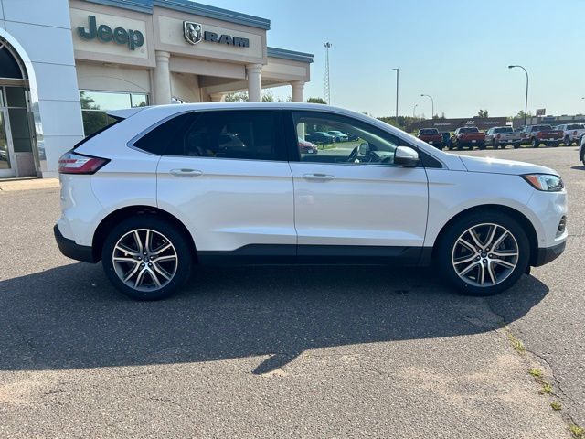 Used 2019 Ford Edge Titanium with VIN 2FMPK4K95KBB09823 for sale in Pine City, Minnesota