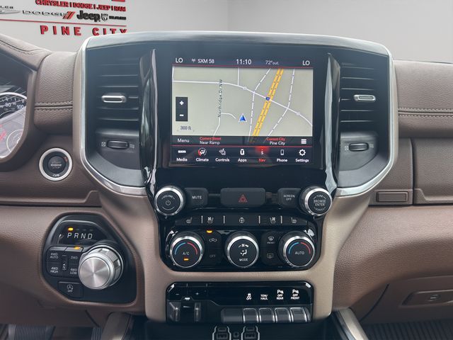 Used 2020 RAM Ram 1500 Pickup Laramie with VIN 1C6SRFJT3LN174427 for sale in Pine City, Minnesota