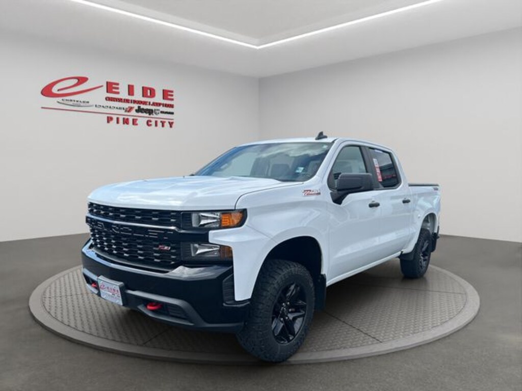 Used 2020 Chevrolet Silverado 1500 Custom Trail Boss Truck Crew Cab