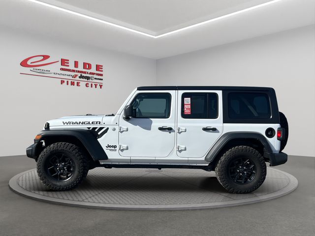 Used 2021 Jeep Wrangler Unlimited Sport S with VIN 1C4HJXDGXMW521326 for sale in Pine City, Minnesota