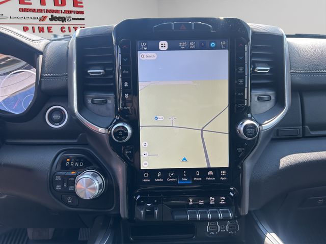 Used 2023 RAM Ram 1500 Pickup Laramie with VIN 1C6SRFJT7PN587134 for sale in Pine City, Minnesota