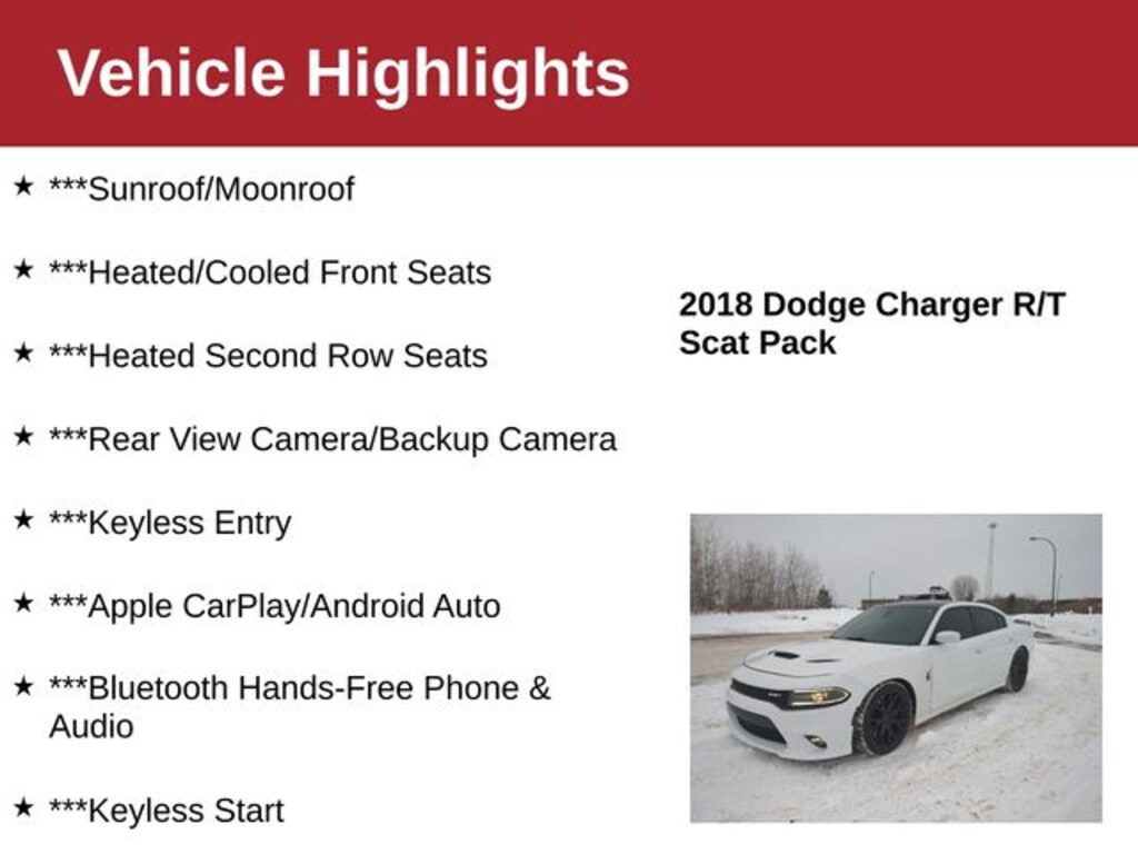 Used 2018 Dodge Charger R/T Scat Pack Sedan