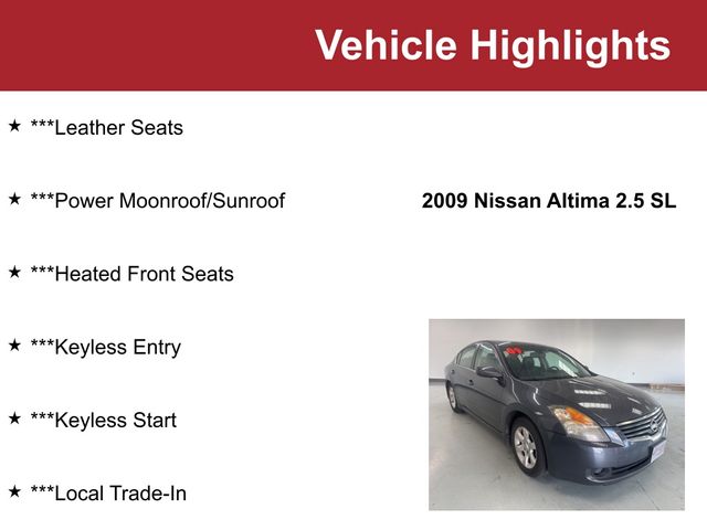 Used 2009 Nissan Altima S with VIN 1N4AL21E79N559357 for sale in Waite Park, Minnesota