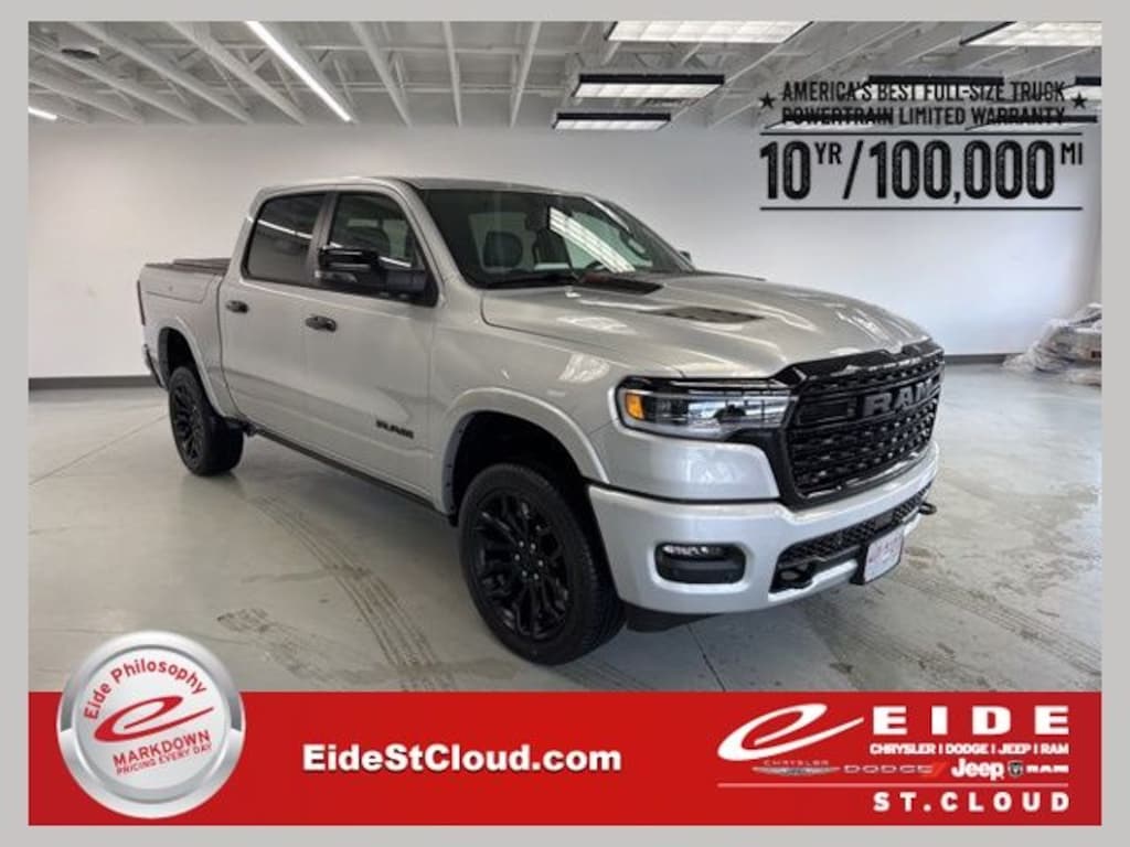 New 2026 Ram 1500 LIMITED CREW CAB 4X4 5'7 BOX Pickup