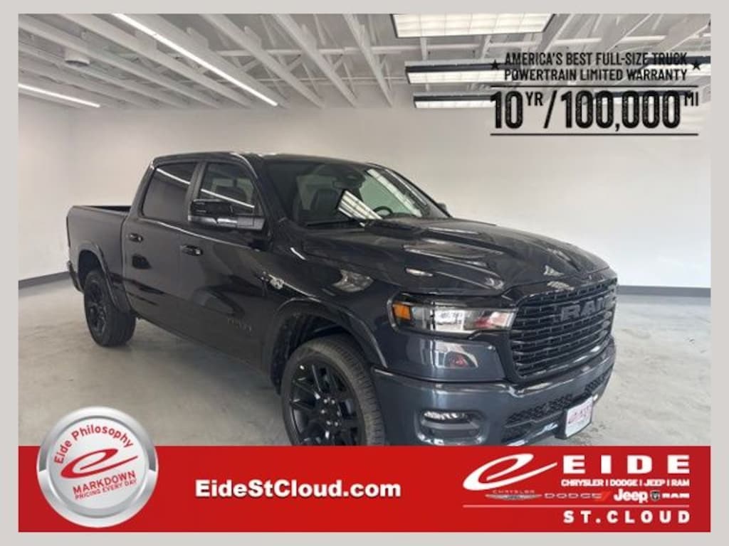 New 2026 Ram 1500 LARAMIE CREW CAB 4X4 5'7 BOX Pickup