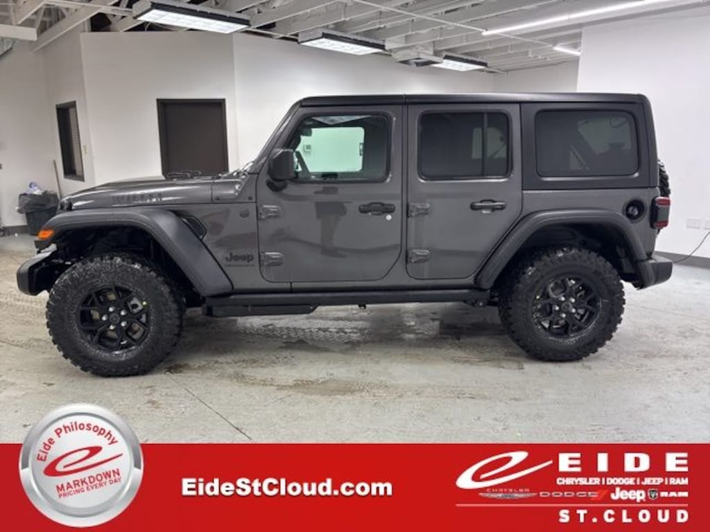 New 2026 Jeep Wrangler 4-DOOR WILLYS Sport Utility
