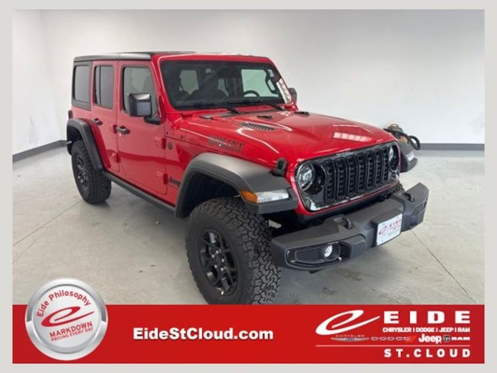 New 2027 Jeep Wrangler Willys Sport Utility