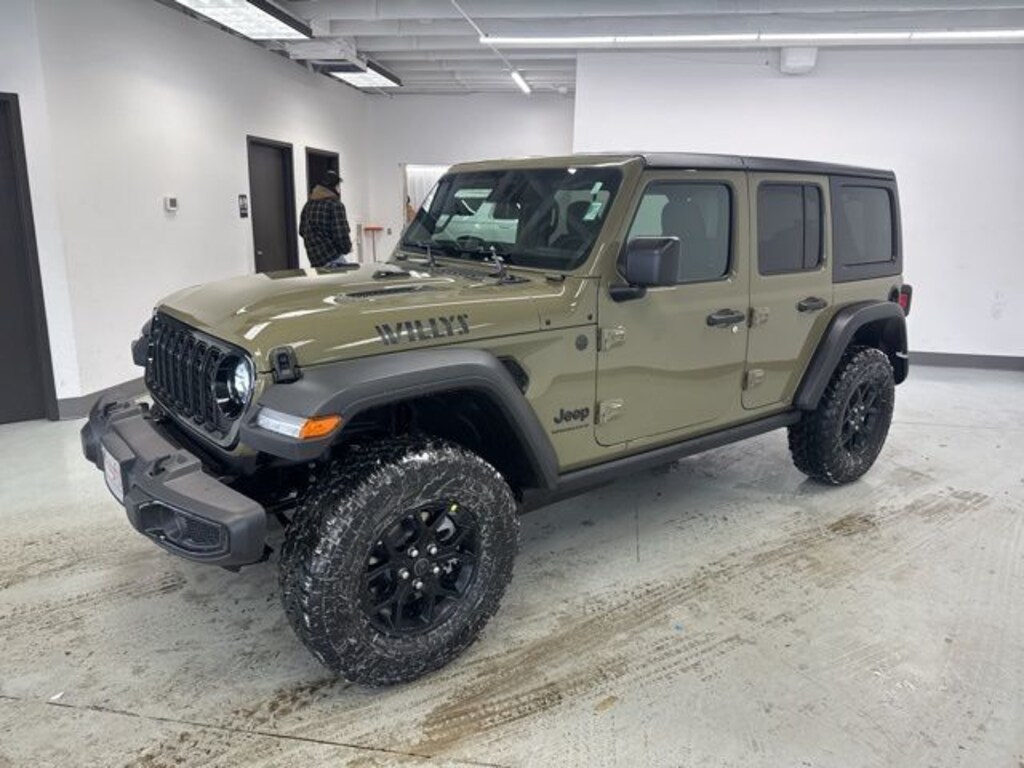 New 2026 Jeep Wrangler 4-DOOR WILLYS Sport Utility