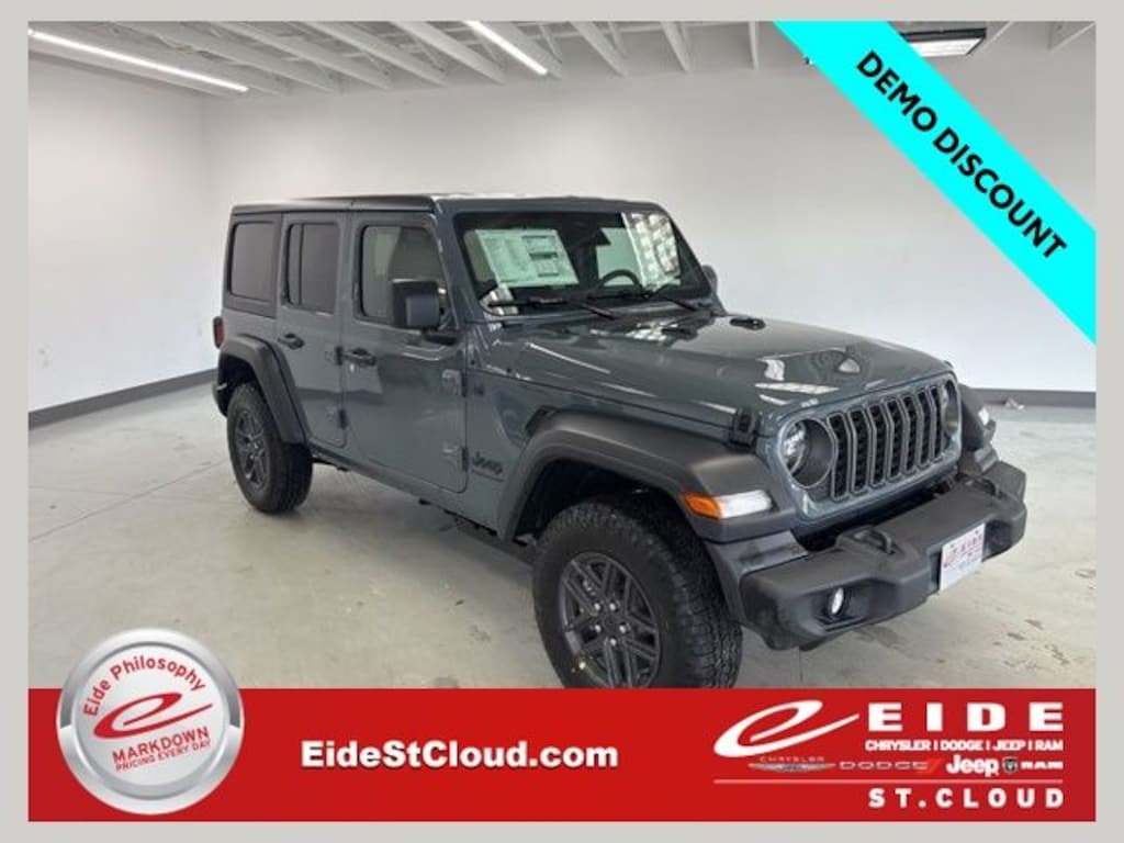 New 2026 Jeep Wrangler 4-DOOR SPORT S Sport Utility