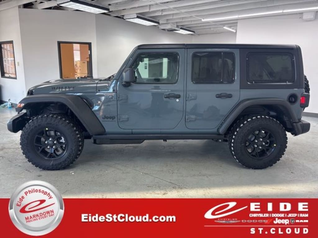 New 2026 Jeep Wrangler 4-DOOR WILLYS Sport Utility