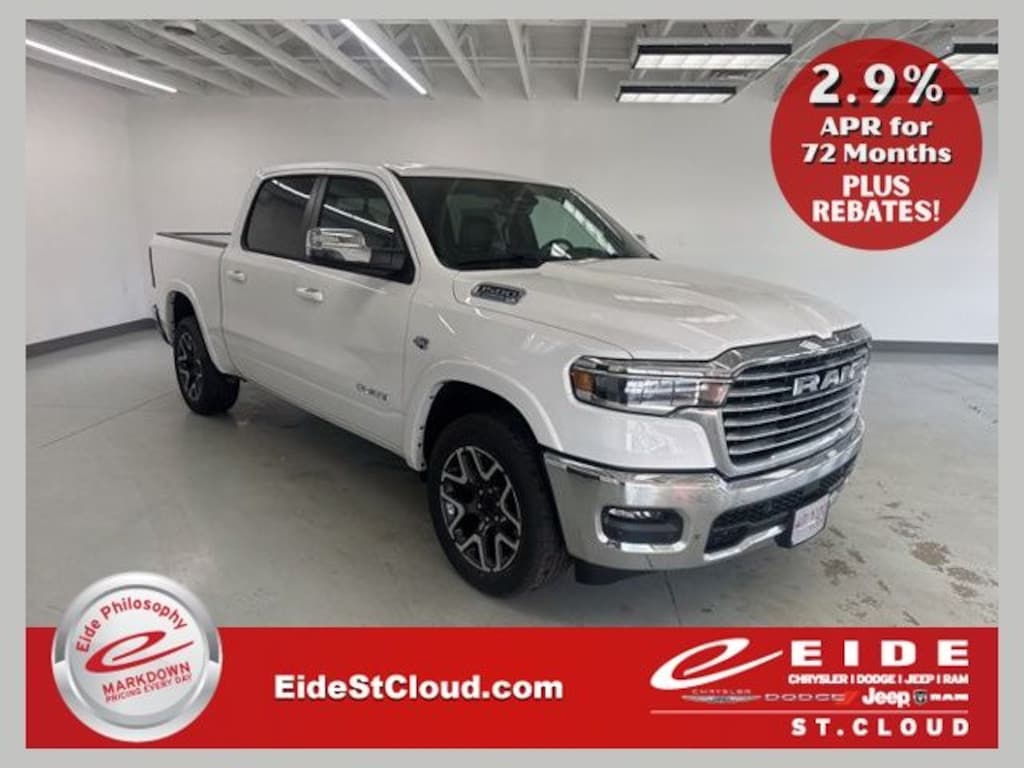 New 2026 Ram 1500 LARAMIE CREW CAB 4X4 5'7 BOX Pickup