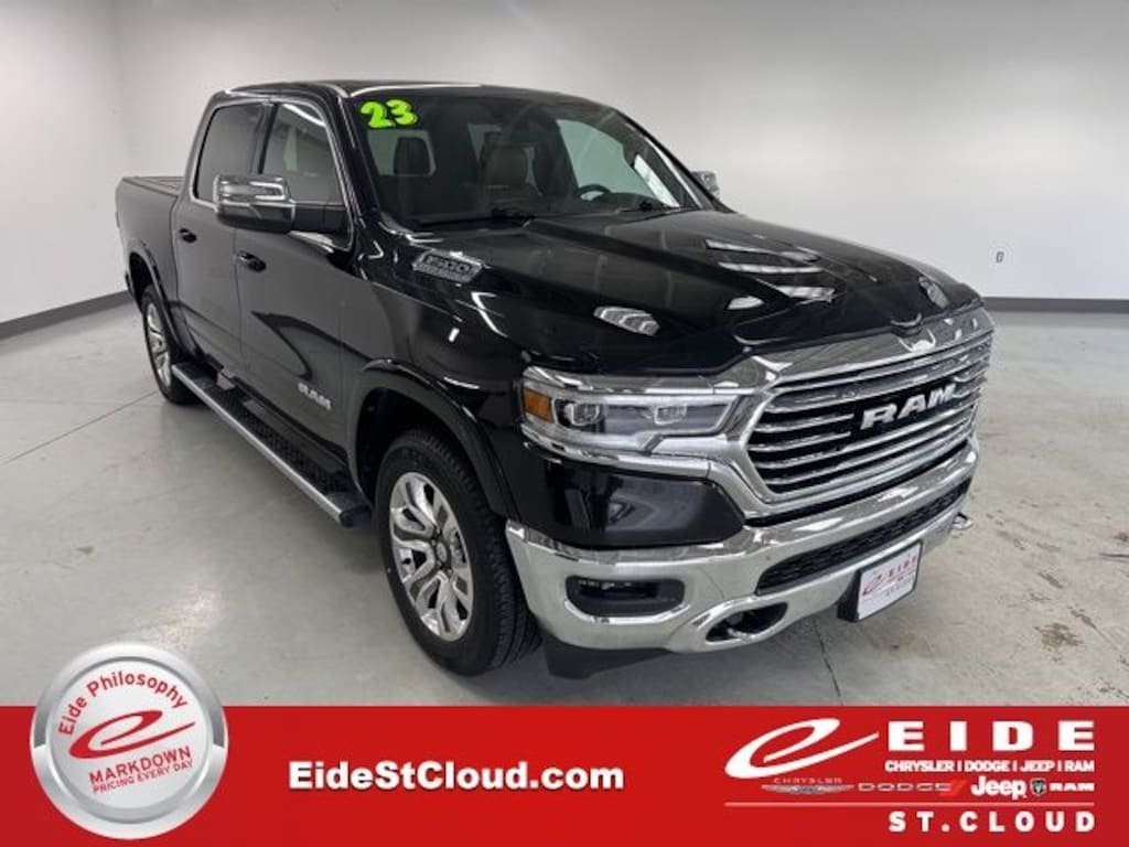 Used 2023 Ram 1500 Laramie Longhorn Truck Crew Cab