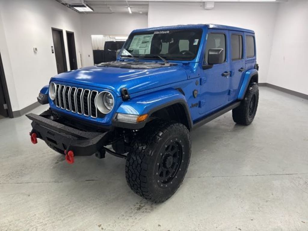 New 2025 Jeep Wrangler 4-DOOR SAHARA Sport Utility