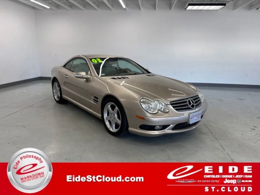 Used 2003 Mercedes-Benz SL-Class SL 500 Convertible