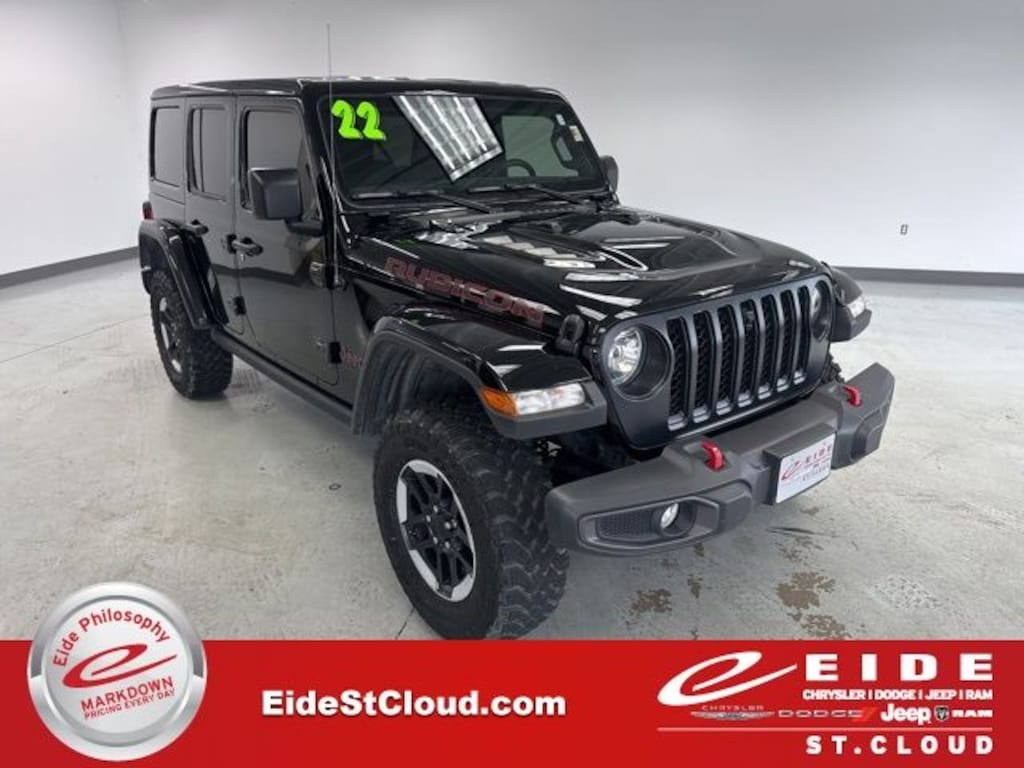 Used 2022 Jeep Wrangler Unlimited Rubicon SUV